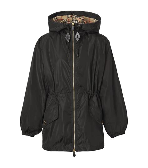 burberry military field jacket|Burberry lightweight hooded jacket.